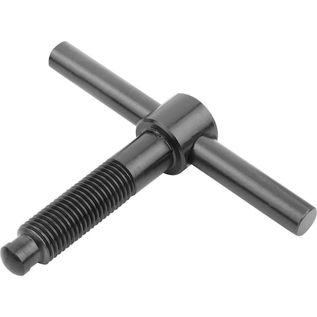 T-Thrust Screw Fixed T-Bar D1=M16 Steel